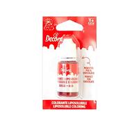 Decora 9600082 Colorante Rojo Liposoluble 15 G Líquido