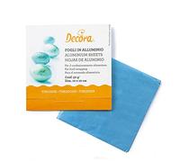 Decora Azul Claro 0796205 150 Hojas Aluminio CM10X10 50 GR