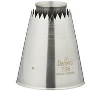 Decora Cornetto BLISTERATO SULTANE Abierto, Metal, Plateado, 4x3,5x3,5 cm