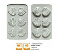 DECORA Juego 2 Moldes De Silicona Corazón Doble SET 9260440