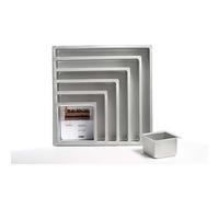 Decora Molde Profesional Anodizado Cuadrado 20 X 20 H.7,5cm 0062639