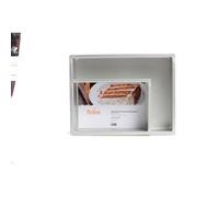 DECORA, 0062646 Bandeja Profesional Rectangular 20 x 30 x 7,5 cm, de Aluminio Anodizado, Sin Puntos de Soldadura, Diseño Profesional