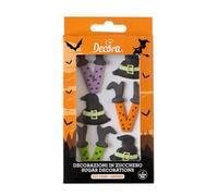 Decora Paquete 6 Decoraciones Witch De Azúcar 80 g