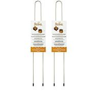 Decora Pin Hat para Panettone/Paloma, Acero Inoxidable, Plateado, 50cm (Paquete de 2)