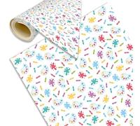 DECORA TU MUNDO - Alfombra Infantil para habitacion Lavable y Antideslizante - para habitacion o Dormitorio Juvenil - Alfombra de Vinilo Evita rayones y Buena Higiene- AQUARELA | 240x60 cm |