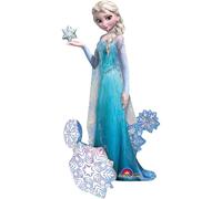 Decoracin de globos de cumpleaos de Elsa, la reina de las nieves, Airwalker de Frozen, 57 pulgadas