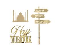 Decoración acrílica para tartas, decoración elegante para festivales, exquisita con banderas de letras, de cumpleaños con diseño reutilizable, adultos, amantes de la familia, amigos y