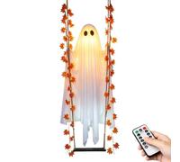 Decoración Al Aire Libre Fantasma De Miedo Brillante con