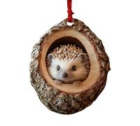 Decoración animal acrílico de Navidad, decoración de pared realista de animales