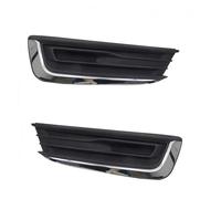 Decoración antiniebla Compatible Con Ford Para Taurus 2019 2020 Cubierta Luz Antiniebla Coche Carcasa Lámpara Antiniebla Rejilla Parachoques Delantero Cubierta Lámpara Conducción Sin Agujero(Pair)