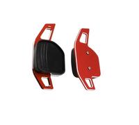 decoración coche Compatible Con S6 Para S7 Para SQ5 Para TT Para A6 Paletas Cambio Volante Coche Pegatinas Extensión Piezas Decorativas Engranaje