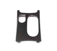 Decoracion Coche Interior Cubierta Portavasos Agua Consola Central Estilo Fibra Carbono ABS Para Mercedes Para Benz Clase A GLA CLA W176 X156 C117 Car Decoration(LHD)