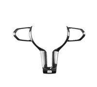 Decoracion Coche Interior Embellecedor Volante Interior Coche Con Textura Carbono ABS Para Chasis F06 F10 F11 F12 F15 F16 F20 F21 F22 F23 F30 F32 F34 Accesorios Coche Interior(Big)