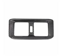 Decoracion Coche Interior Embellecedores Salida Aire Acondicionado Trasero Para Toyota Para RAV4 XA50 2019-2024 Pegatinas Accesorios Coche Interior Pegatinas(Fibra de carbon)