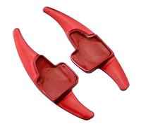 Decoracion Coche Interior Extensión Palanca Cambios Volante Coche Para Ford Para Focus Para Kuga Para EcoSport Accesorios Interiores Interior Pegatinas(Rojo)