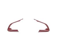 Decoracion Coche Interior Molduras Interiores Para Suzuki Para Jimny JB74 2019-2022 Decoración Volante Pegatinas Decorativas Accesorios Coche Interior(2pcs Red Carbon)