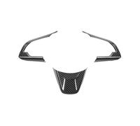 Decoracion Coche Interior Molduras Interiores Para Suzuki Para Jimny JB74 2019-2022 Decoración Volante Pegatinas Decorativas Accesorios Coche Interior(3pcs Carbon)