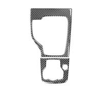 Decoración Coche Interior Para Mazda 3 para Axela 2014-2019 Panel de engranajes de Control central decoración cubierta fibra carbono tira embellecedora Interior coche(A(LHD))