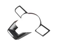 Decoracion Coche Interior Para Nissan Para Qashqai J12 2023 2024 LHD ABS Botón Interruptor Volante Cubierta Lentejuelas Accesorios Coche Interior Pegatinas(Steering wheel trim)