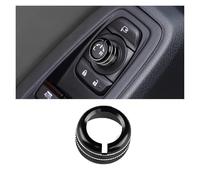Decoración Coche Interior Para Subaru Para Crosstrek 2024 Car Sound Audio Volume Knob Button Rear Mirror Control Knob Ring Trim Interior Ring Interior Coche(Rear Mirror Black)