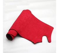 Decoración Coche Interior Para Toyota para Crown S180 2003-2008 gamuza salpicadero Dash Mat cubierta tablero Pad alfombra Interior Coche(Red,RHD_WITHOUT HUD)