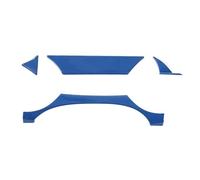 Decoracion Coche Interior Pegatinas Decorativas Panel Instrumentos Interior Coche Embellecedores Y Cubiertas Para Ford Para Mustang 2015-2023 Accesorios Estilo Interior Pegatinas(Azul)