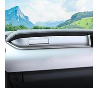 Decoracion Coche Interior Pegatinas Decorativas Salpicadero Copiloto Coche Molduras Interiores Para Ford Para Mustang 2015-2023 Accesorios Accesorios Coche Interior(Plata)