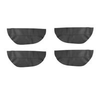 Decoración Coche para Accord 6th Gen 1997-2002 (LHD) Interior Panel Puerta Coche Cubierta Reposabrazos Pegatina Embellecedora Interior Automóvil,A/Black