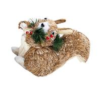Decoración Colgante De Animales Adorno Navideño Animales Surtido con Bufandas En Miniatura para Decoración Árboles Favores Fiesta Temáticos Vida Silvestre