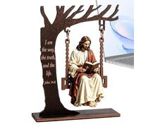 Decoración Cristiana Ornamento De Oficina 2D Jesús Leyendo El Sobre Un