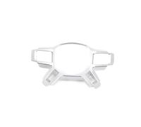 Decoración Cubierta Para Land Para Rover Para Defender 90 110 L663 2020 2021 2022 2023 2024 Marco Para Volante De Coche Cubierta Embellecedor Decorativo(Plata)