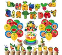 Decoracion Cumpleaños Hey Bear Sensory Fruit Deco Fiesta Cumpleaños Hey Bear Dancing Fruit Globos Decoracion Hey Bear Baby Sensory Tarta Decoración Hey Bear Sensory Fruit Guirnalda Decoración