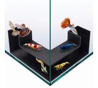 Decoración de Acuario de camarones y Peces, Cueva de túnel y escondite para Acuario