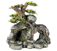 Decoración De Acuario Nobby Cueva De Piedra Con Plantas Para Agua Dulce 80cm