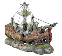 Decoración De Acuario Nobby Naufragio Galeón 35x15x16cm Agua Dulce Agua Salada