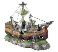 Decoración De Acuario Nobby Naufragio Galeón 35x15x16cm Agua Dulce Agua Salada