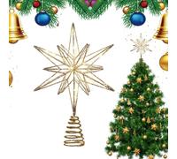 Decoración de árbol, acabado de lentejuelas brillantes, accesorio reflector de luz clásico, símbolo de esperanza, alegría, paz, amor, accesorio de evento para adultos, niños, familia, amigos