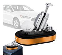 Decoración de aromaterapia para automóvil, decoración solar para automóvil, decoración de perfume de coche con elementos de golf, para automóvil pequeño, sedán, camión, caravana