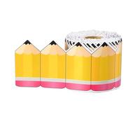 Decoración de aula con lápiz, decoración de pared autoadhesiva para escuela, oficina, hogar, interior y exterior, perfecto para profesores, estudiantes, familia y espacios educativos