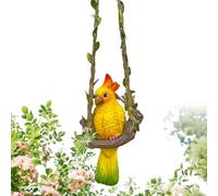 Decoración de aves,Divertido adorno de loro impermeable | Ave artificial Tropical Decoración al aire libre,para Interior y Exterior Jardín Jardín Césped Jardín Camino Balcón Fiestas de Cumpleaños y