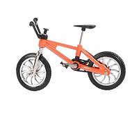 Decoración de bicicleta para niños, niñas, regalo de cumpleaños, color naranja