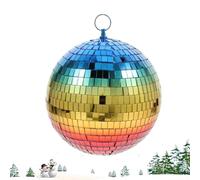 Decoración de bola de discoteca, bola de discoteca | Bola de discoteca degradada de decoración de fiesta disco - Bola de discoteca decorativa, ideal para DJ Club, fiesta de Navidad, carnaval