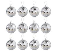 Decoración de bolas de disco,Bola Disco de fiesta,Bola reflectante Disco decorativo | Decoración de cortinas de forma esférica para Club, Festival, Boda, Representación Escenaria, Bar