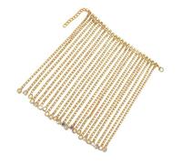 Decoración de Botella de Vino con Strass | Elegante Fleco con Borlas para Botellas de Champagne y Whiskey - Para Bodas, Fiestas, Vacaciones y Eventos