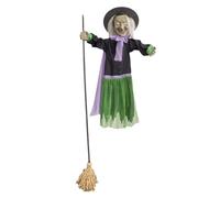 Decoración De Brujas Bílica, Propósito De Halloween Animado, Sensor De Sonido Festivo, Pantalla Activada por Táctil, Ornamento del Festival De, Decoración De La Colección Al Aire Libre, Estado