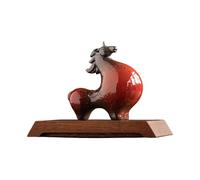 Decoración de Caballo, Elegante Figura y Escultura equina, de Mesa rústico y artístico para el hogar, Oficina o jardín, Estatua Decorativa Hecha a Mano, Obras de Arte coleccionables, de Madera,