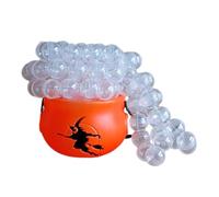 Decoración De Caldera De Halloween - Bubble Pot, Halloween Candy Bowl | Tarro De Brujas De Negro con Mango, Accesorio Decorativo para Trucos O Pastel, Pantalla De Brujería para La con