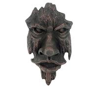 Decoración De Caras De Árboles Al Aire Libre - Estatuas De Caras Caprichosas, Espíritu Nottingham Woods Greenman | Colgante De Escultura Humana Realista, Jardín De Patio Para Árbol Colgante, Arte Arte