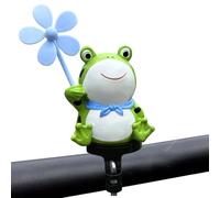 Decoración De Ciclo De Rana De Molino De Viento: Colgante De Manillar De Resina De 2,76 X 1,57 Pulgadas, Lindo Portátil, Accesorio De Montaje Duradero para Ciclismo, Automóviles Eléctricos, SCO