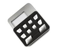 Decoración de coches Compatible Con Benz Clase C E GLK GLE ML GL CLS Panel De Interruptores De Asiento De Puerta De Coche Botón De Bloqueo/desbloqueo Cubierta Adhesiva(Switch Cap)